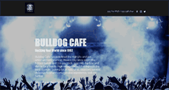 Desktop Screenshot of bulldogcafe.com